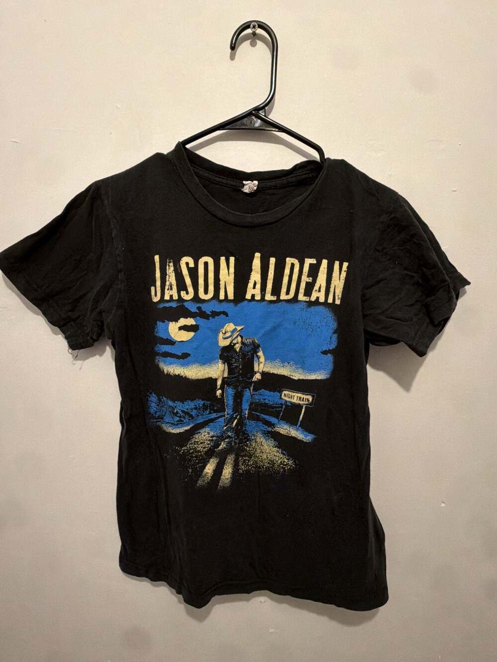 Jason Aldean Night Train Tour Concert T-Shirt Men's Size S